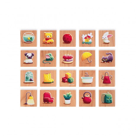 Janod Gedachtnisspiel Memo 40 Teile Игра на память Памятка 40 частей