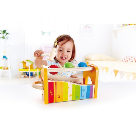 HAPE Xylophon und Hammerspiel ксилофон и молоток