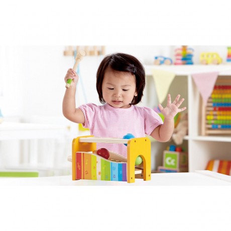 HAPE Xylophon und Hammerspiel ксилофон и молоток