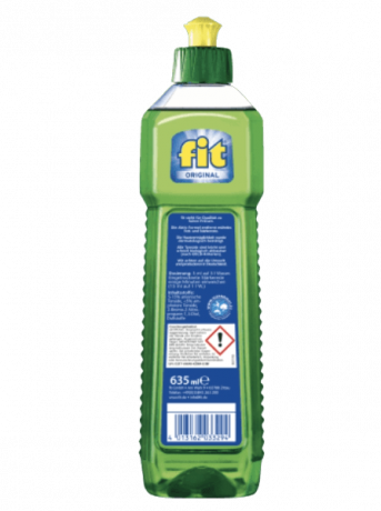 fit Spulmittel Original, 635 ml Cредство для мытья посуды, 635 мл