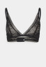 Tommy Hilfiger ELONGATED Triangle bra black УДЛИНЕННЫЕ Бюстгальтер с треугольными чашечками черный