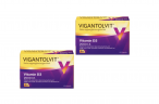 Vigantolvit 2stk x 60kap Вигантолвит Германия Витамин D3 2000 I.E., 2 упаковки x 60 капсул (120 капсул)