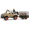 Schleich Schleich Wild Life 42410 Gelandewagen mit Seilwinde Внедорожник Schleich Wild Life 42410 с лебедкой