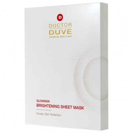 Doctor Duve Medical Glowskin Brightening Sheet Mask Maske Pflege , 110 g