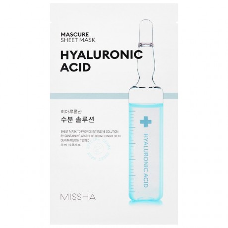 Missha Mascure Hydra Solution Sheet Mask  Тканевая маска Mascure Hydra Solution