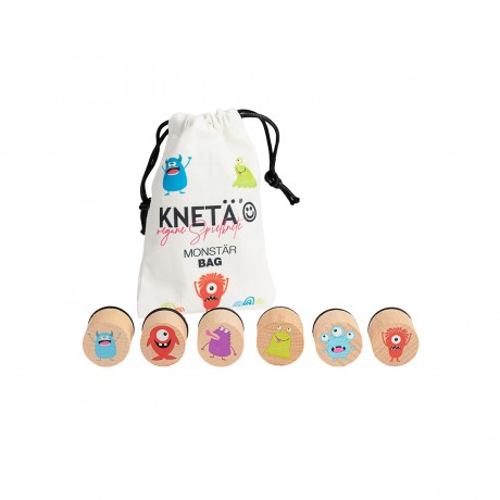 KNETA Holzstempel Monstar Деревянный штамп Монстр