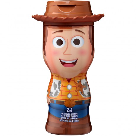embb EMPEAK MARKWINS BEAUTY BRANDS Toy Story 2 in 1 Duschgel  Shampoo 3D Woody 400 ml История игрушек 2 в 1 Гель-шампунь для душа 3D Woody 400 мл