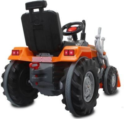 Jamara Trettraktor mit Frontlader Power Drag orange Педальный трактор с фронтальным погрузчиком Power Drag оранжевый