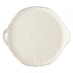 Rosenthal Rosenthal Sanssouci Elfenbein Gold Tortenplatte / Kuchenplatte 32 cm Тарелка для торта Rosenthal Sanssouci Ivory Gold / Тарелка для торта 32 см