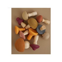 Montessori® Holzspielzeug Mushrooms Деревянные игрушечные грибы