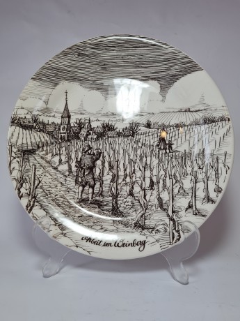 Ironstone Керамическая термоустойчивая тарелка 24,5см, Англия