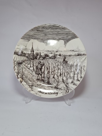 Ironstone Керамическая термоустойчивая тарелка 24,5см, Англия