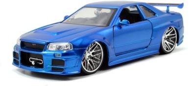 Jada Fast Furious 2002 Nissan Skyline 1:24 Форсаж 2002 Nissan Skyline 1:24