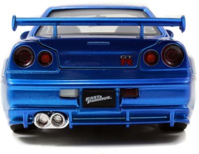 Jada Fast Furious 2002 Nissan Skyline 1:24 Форсаж 2002 Nissan Skyline 1:24