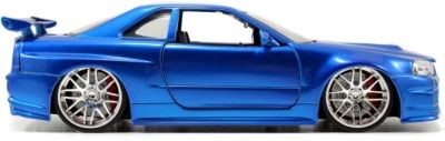 Jada Fast Furious 2002 Nissan Skyline 1:24 Форсаж 2002 Nissan Skyline 1:24