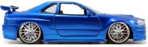 Jada Fast Furious 2002 Nissan Skyline 1:24 Форсаж 2002 Nissan Skyline 1:24