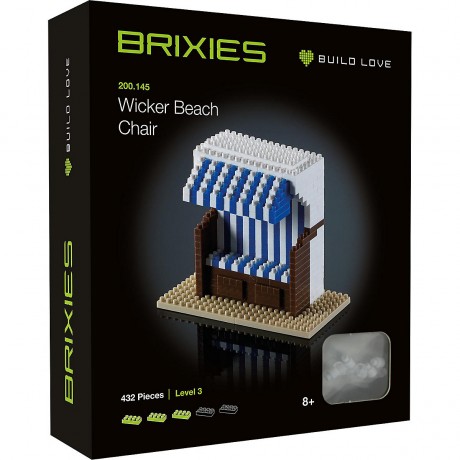 BRIXIES 3D-Bausatz Strandkorb 3D комплект шезлонга
