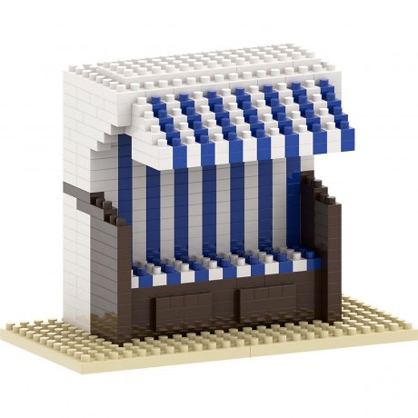 BRIXIES 3D-Bausatz Strandkorb 3D комплект шезлонга