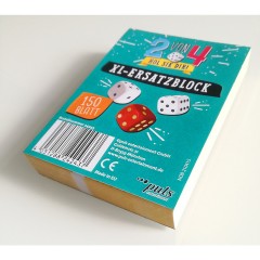 puls entertainment Wurfelspiel XL-Ersatzblock fur 2 von 4 Сменный блок Dice Game XL для 2 из 4