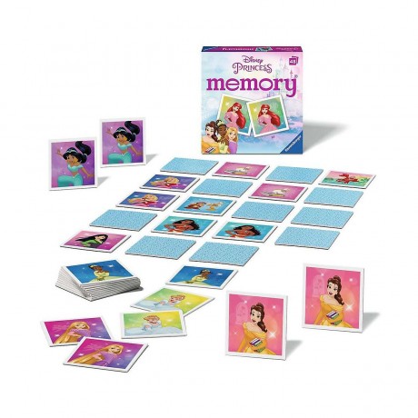 Ravensburger Mini Memory | Disney Princess | 48 Bildkarten | 20900 | Spiel Минипамять | Принцессы Диснея | 48 карточек с картинками | 20900 | Игра