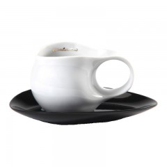 Luigi Colani Luigi Colani Porzellan Ab ovo Black & White Espressotasse 2-tlg. 0,08 L Luigi Colani фарфоровая чашка для эспрессо Ab ovo Black & White 2 шт. 0,08 л