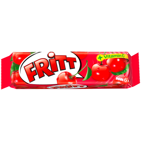 Fritt Жевательные конфеты с вишней 70г