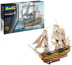 Revell Model Set HMS Victory inkl. Basis-Zubehor 1:225 Набор моделей HMS Victory, включая основные аксессуары, масштаб 1:225