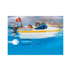 PLAYMOBIL FamilyFun Pick-Up with Speedboat Семейный отдых на скоростном катере
