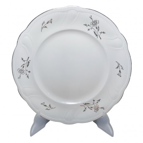 Hutschenreuther Хутченройтер Коллекционная фарфоровая тарелка с позолотой 26см