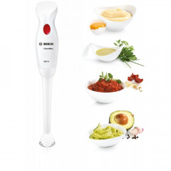 BOSCH BOSCH Stabmixer MSM14330 CleverMixx Sauce  Dressing Stabmixer weiss  Погружной блендер BOSCH MSM14330 CleverMixx Sauce Dressing ручной блендер белый