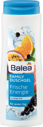 Balea (Балеа) Duschgel Family Frische Energie Семейный Гель для душа Свежая Энергия, 500 мл