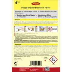 Aeroxon Fliegenkoder Insekten-Falter, Средство-приманка против мух, без запаха и клея,  до 6 месяцев