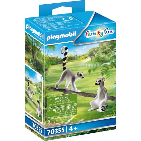 PLAYMOBIL PLAYMOBIL 70355 2 Kattas PLAYMOBIL 70355 2 кошачьих лемура