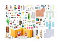 PLAYMOBIL 70986 пристройка к этажу жилого дома