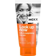 Mexx Look Up Now Woman Shower Gel , Мекс Гель для душа  Look Up, 150 мл