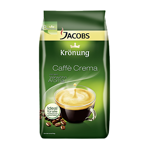 Jacobs Kronung Кофе Crema 1кг в зернах