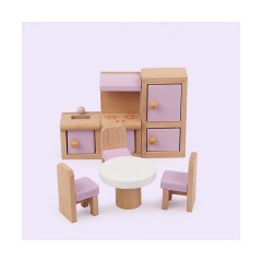 TOPMELON Miniatur Kleinmobel Holzspielzeug Wohnzimmer Kuche Komponenten Миниатюрная небольшая мебель
