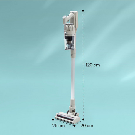 Klarstein Klarstein Akku-Hand-und Stielstaubsauger larma, 300 W, beutellos, Alles beisammen: praktische Wandaufhangung fur Sauger und Zubehor  Беспроводной ручной пылесос Klarstein Larma, 300 Вт, без мешка, все вместе: практичный настенный подвес для пыле