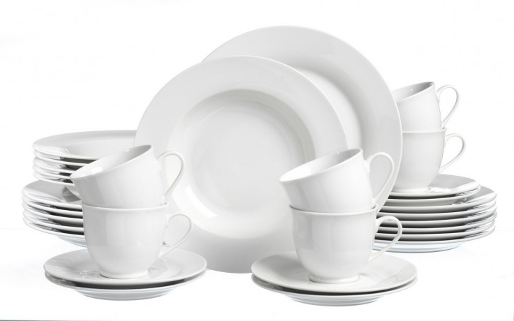 Ritzenhoff & Breker Ritzenhoff & Breker Kombiservice WeiUf 30tlg BIANCO Weiss Комбинированный сервиз Ritzenhoff & Breker белый = 30 предметов BIANCO