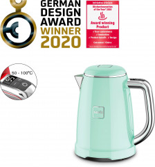 NOVIS NOVIS Wasserkocher Iconic Line KTC1, 1,6 l, 2200 W, neomint Чайник NOVIS Iconic Line KTC1, 1,6 л, 2200 Вт, неомятный