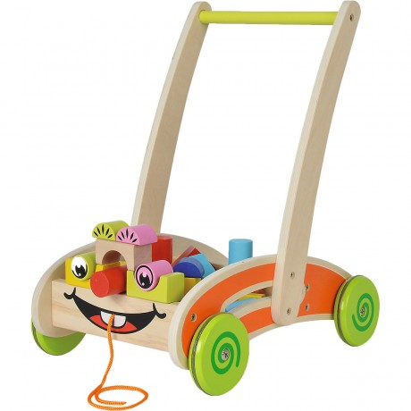 Eichhorn Spielwagen mit Bausteinen Игрушечная машина со строительными блоками