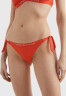 Tommy Hilfiger SIDE TIE Bikini bottoms deep orange SIDE TIE Плавки бикини темно-оранжевый