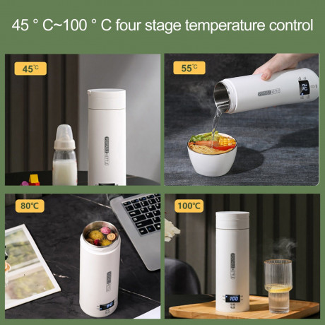 farfi farfi Wasserkocher Tragbarer elektrischer Wasserkocher mit Temperaturvoreinstellung, Auslaufsicher,Temperaturvoreinstellung,Automatische Abschaltung  Чайник Farfi Портативный электрический чайник с заданной температурой, герметичный, с заданной темп
