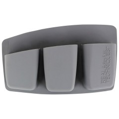 Real Techniques 3 Pocket Expert Organizer - Grau Make-up Accessoires Pinselreiniger &amp; Tools, 1 шт.