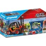PLAYMOBIL PLAYMOBIL 70772 Gabelstapler mit Fracht PLAYMOBIL 70772 Вилочный погрузчик с грузом