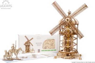 UGEARS Modellbausatz WINDMUHLE Комплект модели ВЕТРЯНОЙ МЕЛЬНИЦЫ