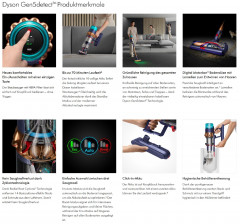 DYSON DYSON Akku-Stielstaubsauger Gen5Detect Absolute Staubsauger Kabellos Akkusauger Handstaubsauger, Beutellos, Akkusauger Kabelloser Akkuhandstaubsauger Handstaubsauger Beutellos Nachtblau/Kupfer Беспроводной пылесос DYSON Gen5Detect Абсолютный пылесос