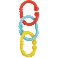 Playgro Kinderwagenkette Loopy Links 24-teilig Цепочка для коляски Loopy Links