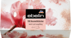 ebelin Салфетки для лица, 2-слойные, 150 шт