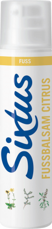 Sixtus Fussbalsam Бальзам для ног Citrus, 100 мл